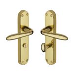 Heritage Brass - Sutton Door Handle on Plate