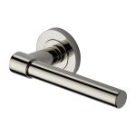 Heritage Brass - Phoenix Door Handle on Round Rose