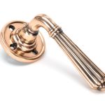 Anvil Hinton Lever on Rose Set - Unsprung