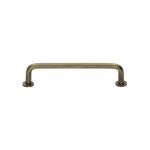 Heritage Brass - Wire Cabinet Pull Handle with Rose