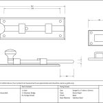 Anvil Slide Knob Bolt