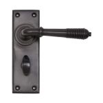 From The Anvil Reeded Lever on Backplate Set