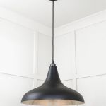 Smooth Nickel Frankley Pendant in Elan Black