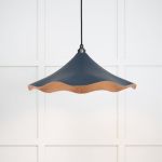 Smooth Copper Flora Pendant in Dusk