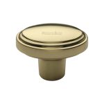 Heritage Brass - Stepped Oval Cabinet Knob