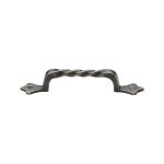 M.Marcus - Rustic Pewter Twist Design Cabinet Pull Handle