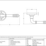 From The Anvil Reeded Lever on Rose Set