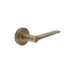 Burlington Knightsbridge Door Handles On Rose