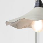 Smooth Nickel Flora Wall Light in Teasel