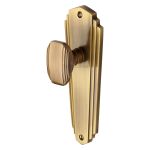 Heritage Brass - Charlston Door Knob on Plate