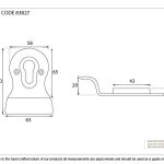 Anvil Euro Door Pull