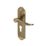 Heritage Brass - Sandown Door Handle on Plate