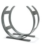 Pewter Curved Log Holder - Small
