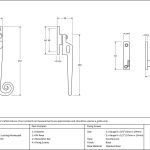 Anvil Locking Night-Vent Monkeytail Fastener