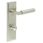 Burlington Westminster Door Handles On Back Plate with Turn & Release