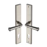 Heritage Brass - Colonial LH Door Handle on Plate