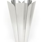 Polished Marine SS (316) 40cm Flora Pot (Drainage holes)