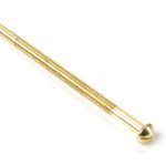 Polished Brass M5 x 90mm Male Bolt (1)
