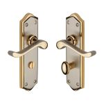 Heritage Brass - Buckingham Door Handle on Plate