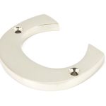 From The Anvil Polished Nickel Letter