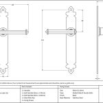 From The Anvil Tudor Lever Set