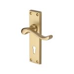 Heritage Brass - Bedford Door Handle on Plate