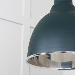 Smooth Nickel Brindley Cluster Pendant in Dingle