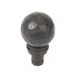 Anvil Hammered Ball Curtain Finial (pair)