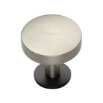 Heritage Brass - Domed Disc Cabinet Knob with Rose