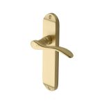 Heritage Brass - Maya Door Handle on Plate