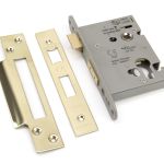 PVD 3" Euro Profile Sash Lock