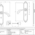 Anvil Gothic Curved Sprung Lever