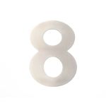 150mm Numerals SSS Finish