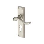 Heritage Brass - Bedford Door Handle on Plate