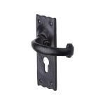 Tudor - Colonial Door Handle on Plate