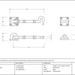 Anvil Cast Cabin Hook
