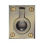 Heritage Brass - Flush Ring Cabinet Pull