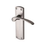 Project Hardware - Luca Door Handle on Plate