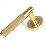 Anvil Brompton Lever on Rose Set (Art Deco)