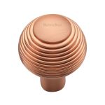 Heritage Brass - Reeded Cabinet Knob