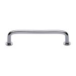 Heritage Brass - Wire Cabinet Pull Handle with Rose