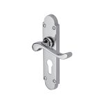 Heritage Brass - Savoy Door Handle on Plate