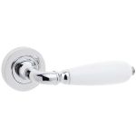Jedo Natural Oxford Door Handles On Rose