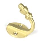 Satin Brass Coat Hook