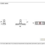 Anvil Locking Stay Pin