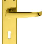 Victorian Lever on Backplate