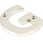 From The Anvil Polished Nickel Letter