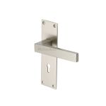 Heritage Brass - Metro Door Handle on Plate