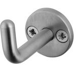 Stainless Steel Single Robe Hooks