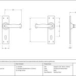 Anvil Classic Lever handle Set